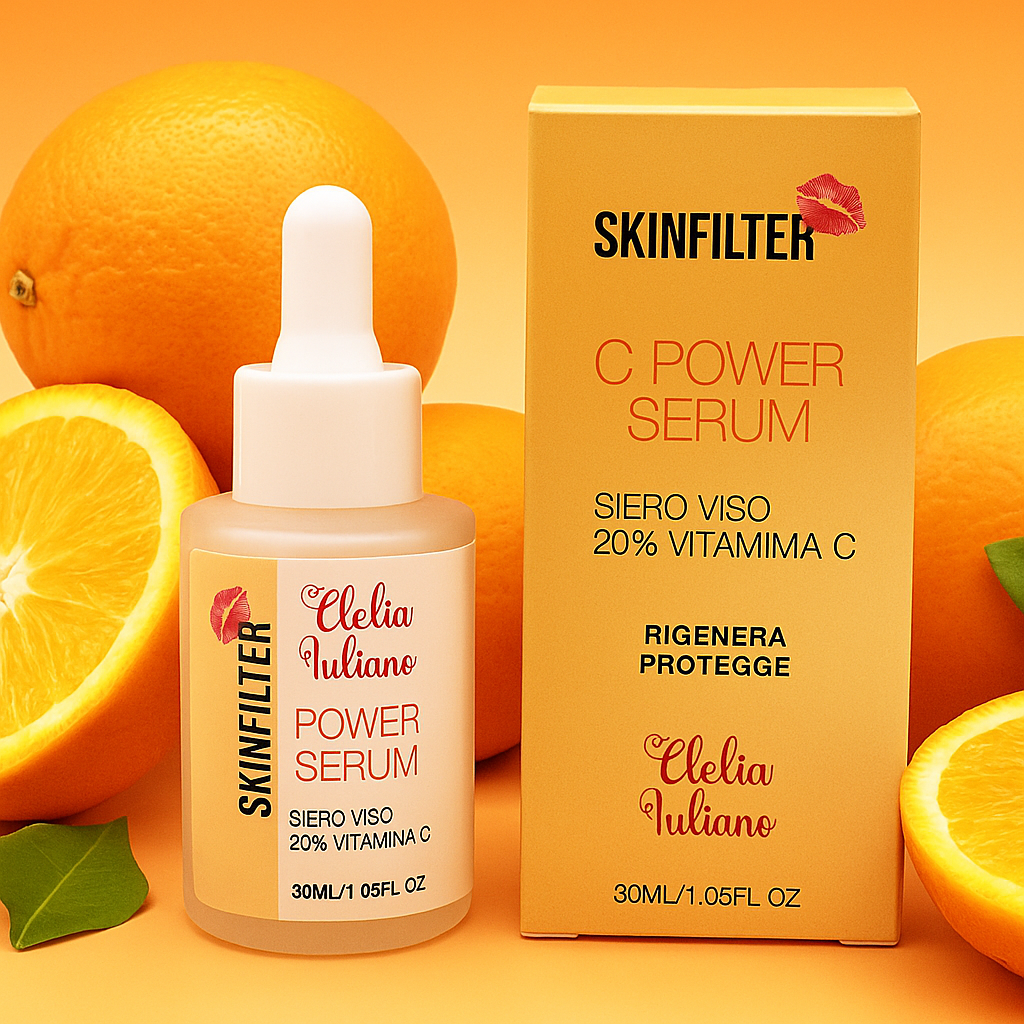 Siero viso Vitamina C pura al 20% SKINFILTER - C POWER SERUM