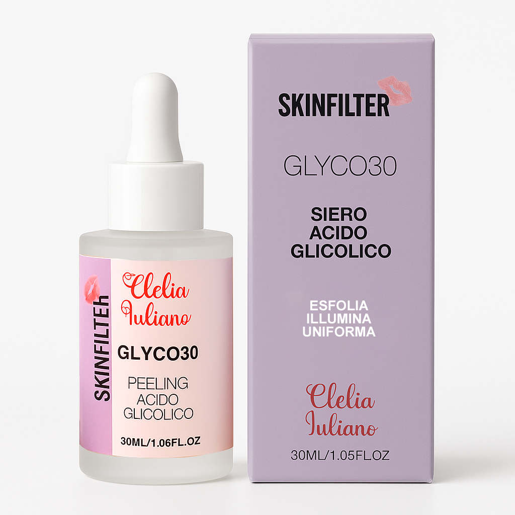 Glyco 30 | Peeling 30% Acido Glicolico - Esfolia,illumina,uniforma.