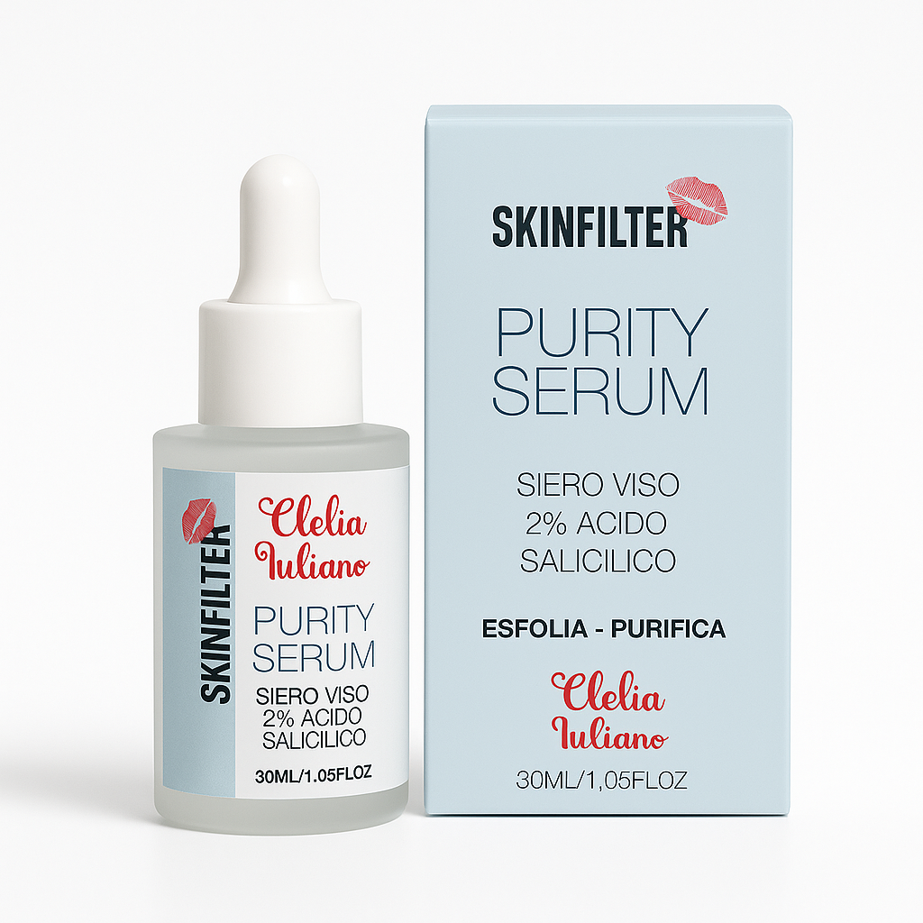 Purity Serum SKINFILTER | Peeling 2% Acido Salicilico – Esfoliazione e Pelle Purificata
