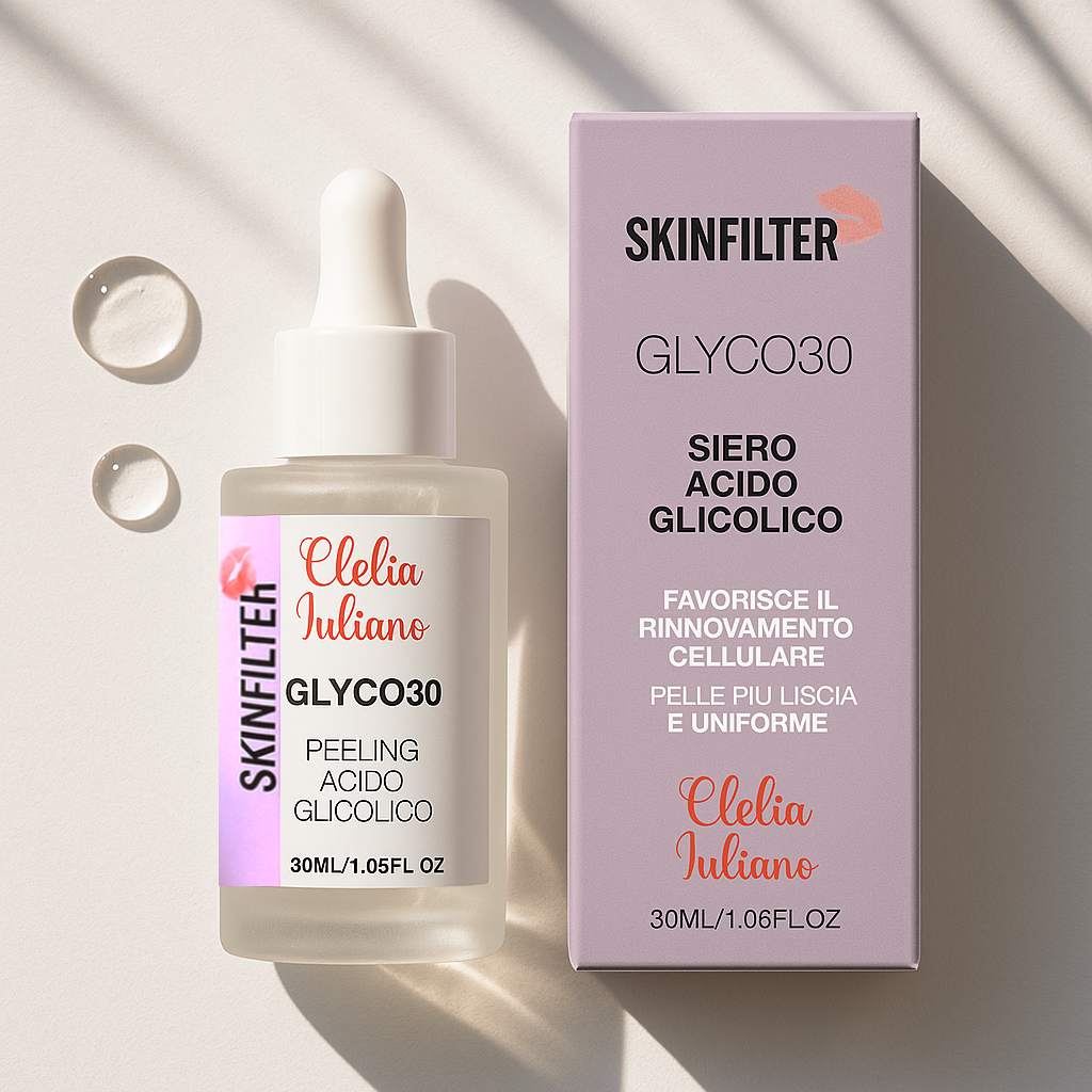 Glyco 30 | Peeling 30% Acido Glicolico - Esfolia,illumina,uniforma.