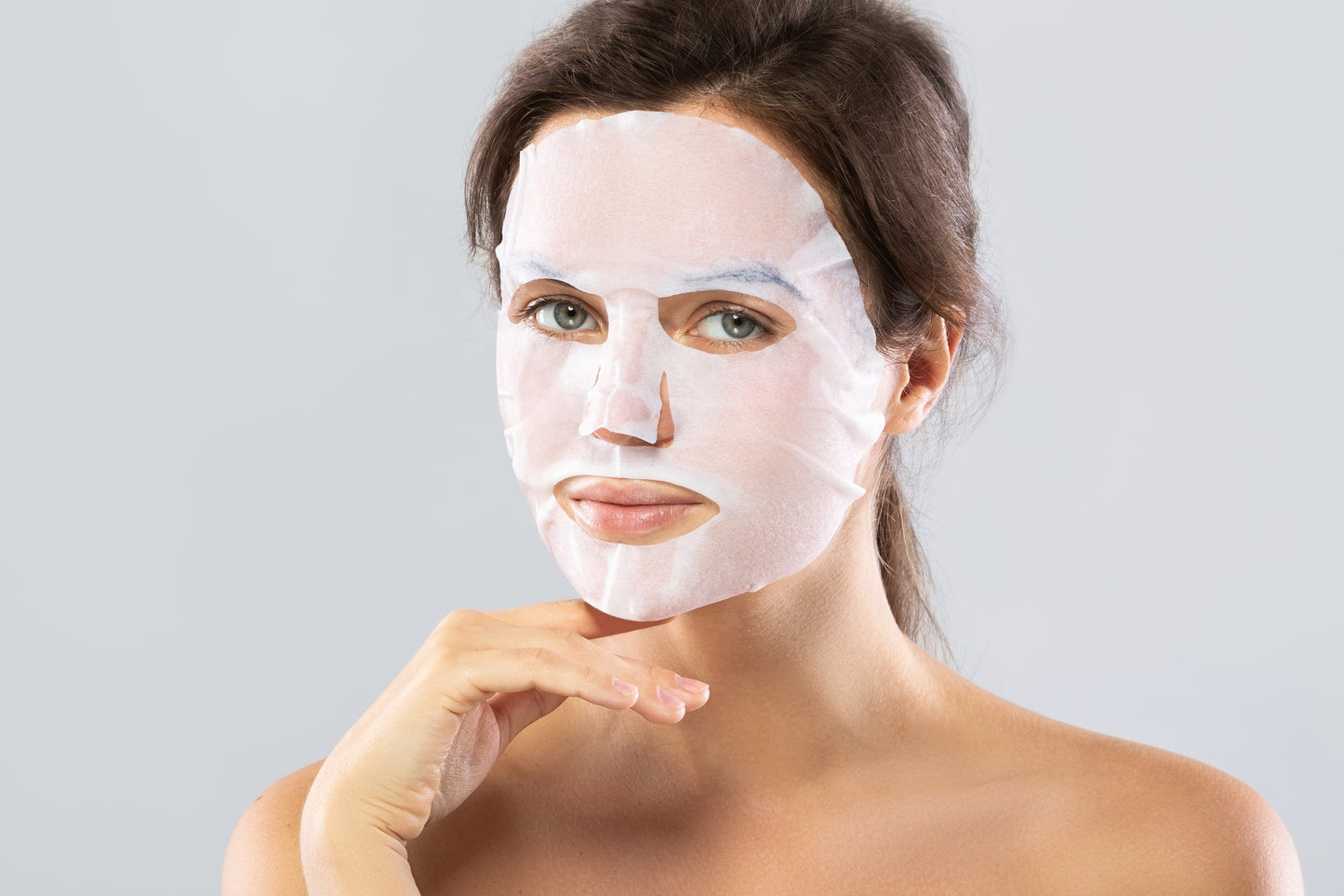 Maschera Viso Acido Ialuronico SKINFILTER – Idratazione Profonda e Glow