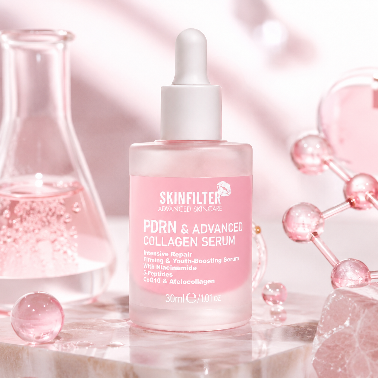SKINFILTER PDRN & Advanced Collagen Serum – Siero Viso PDRN 30 ml