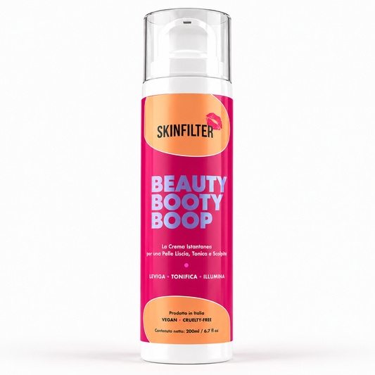 bottiglia di crema 200ml anticellulite tonificante skinfilter
