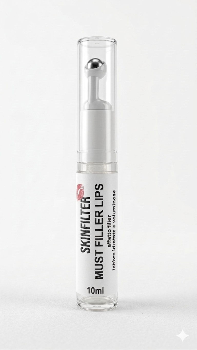 Must Filler Lips SKINFILTER trattamento filler labbra effetto volumizzante 10ml
