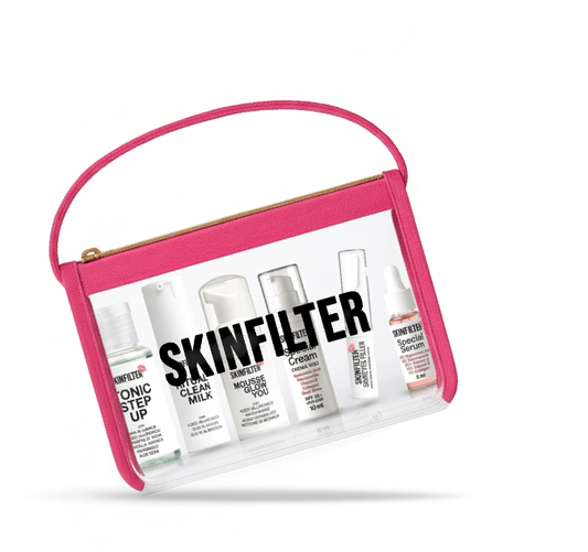 kit beauty routine skincare 