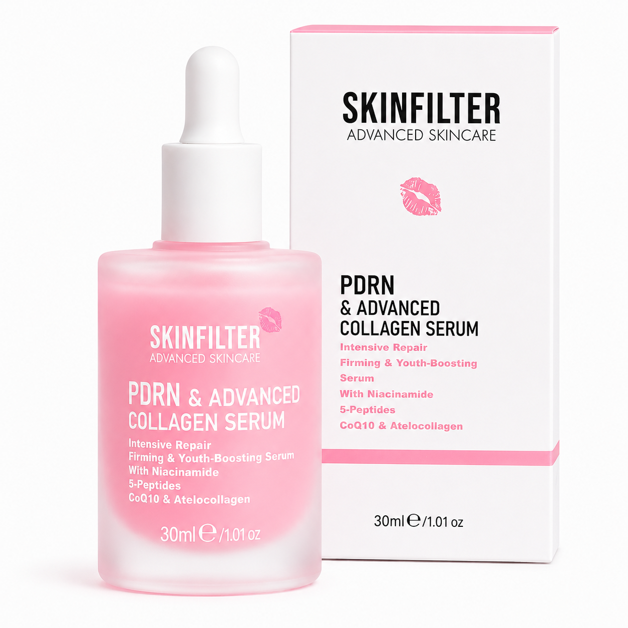 SKINFILTER PDRN & Advanced Collagen Serum – Siero Viso PDRN 30 ml