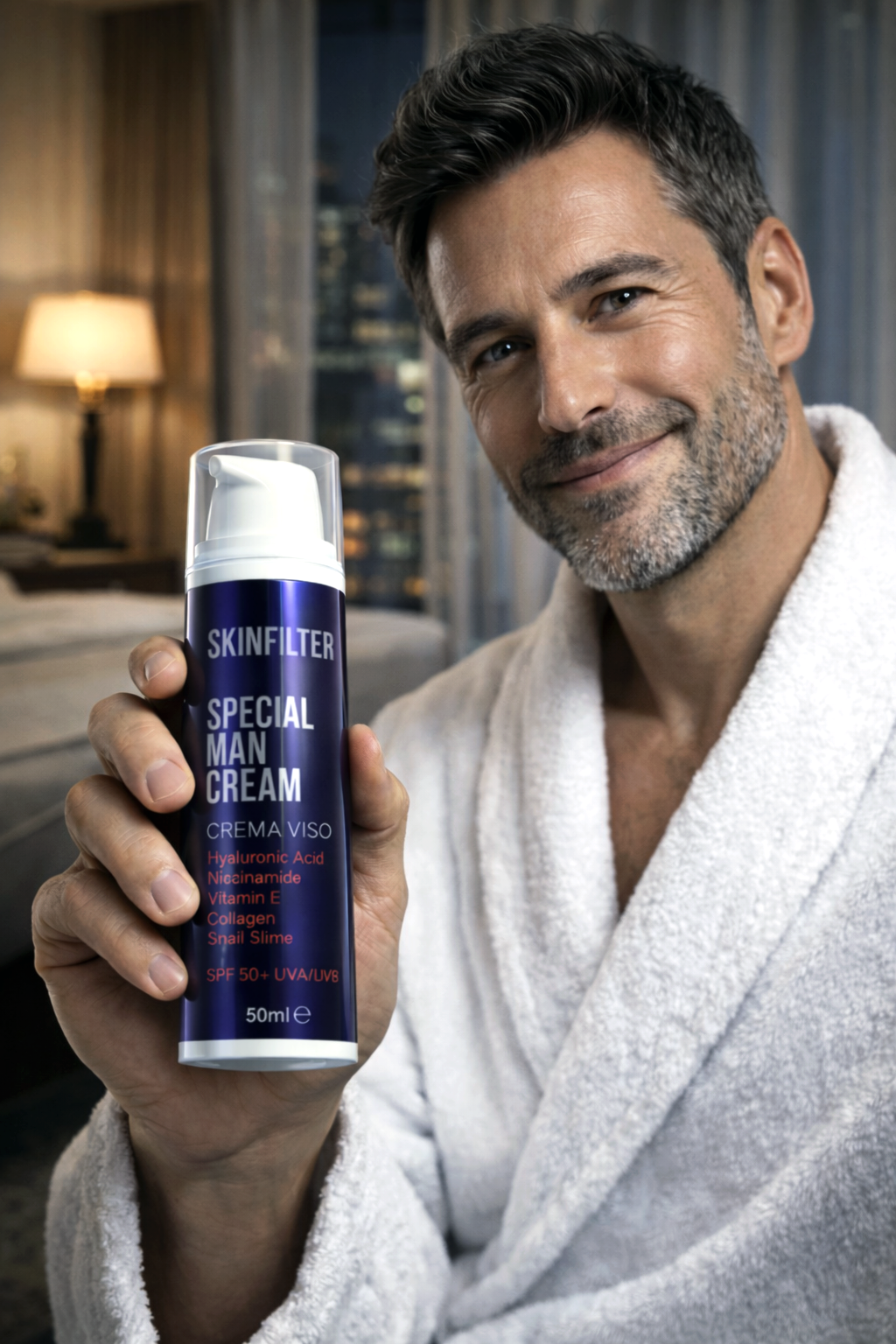Special Man Cream . Crema Viso Uomo Anti-Age & Protettiva | SKINFILTER