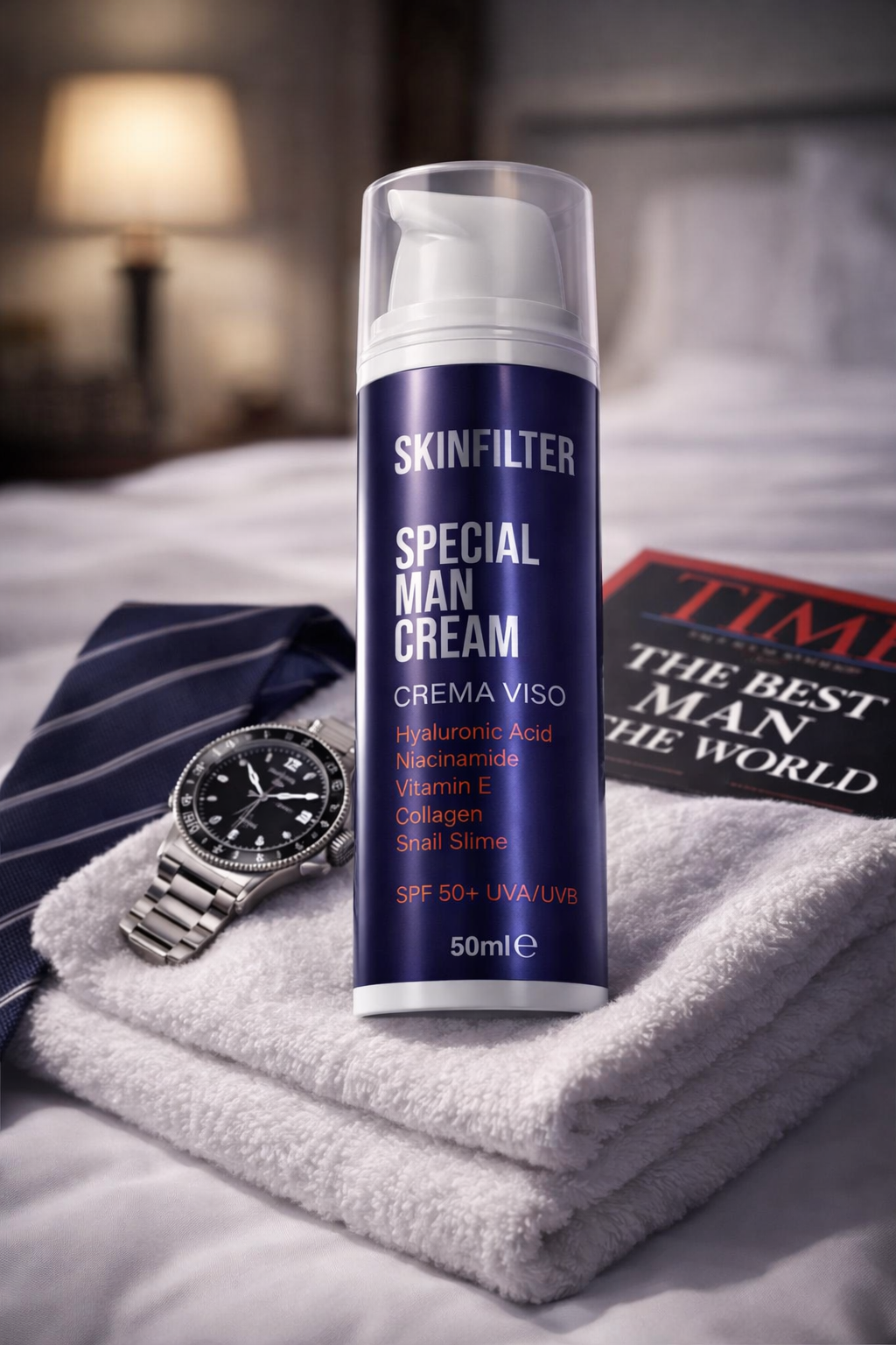 Special Man Cream . Crema Viso Uomo Anti-Age & Protettiva | SKINFILTER