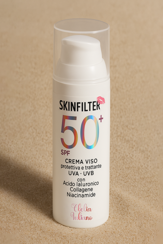 Crema viso ringiovanente Protettiva SPF 50+ UVA/UVB